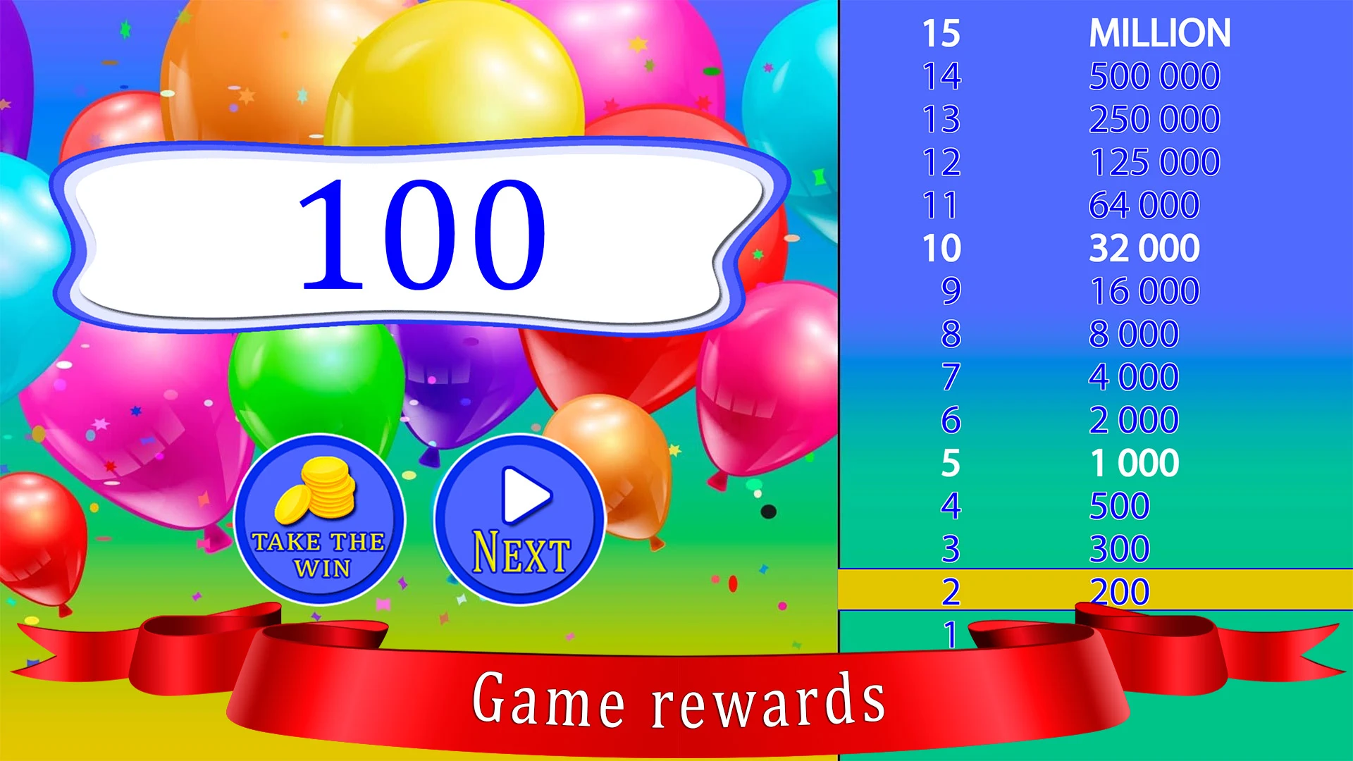 Kids Quiz Games: Millionaire screenshot